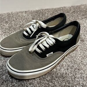 Vans Skate Era Men's Black and Gray Sneakers